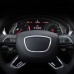 Free Shipping Carbon Style DSG Paddle Shifters Extensions Cover Trim 2pcs For AUDI