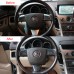 Free Shipping Carbon Style Inner Steering Wheel Button Cover For Cadillac CTS 2008-2013