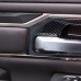 Free Shipping Carbon Style Inner Side Door Handle Bowl Cover Trim 4pcs For Dodge Ram 1500 2019-2021