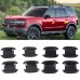 Free Shipping Side Door Handle Bowls Panel Cover Trim 4pcs for Ford Bronco Sport CX430 2021 2022