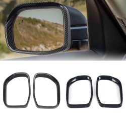 Free Shipping Rear View Mirror Rain Guard Shade Cover Trim for Ford Bronco Sport CX430 2021 2022