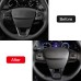 Free Shipping Interior ABS Carbon Style Steering Wheel Cover Trim For Ford Bronco Sport CX430 2021-2022