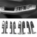 Free Shipping Carbon Style Door Armrest Lift Frame Cover Trim For Ford Bronco Sport CX430 2021-2022