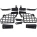 Free Shipping Black Style Side Hanging Boards / Middle Shelf Kit For Ford Everest 2015-2020