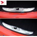 Inner Rear Bumper Protector Sill Plate Trim 3pcs for Ford Mustang 2015-2019