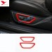 Free Shipping Left Hand Drive! 35pcs red Interior decoration for ford mustang 2015-2019