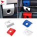 Free Shipping ABS Interior Storage Box Handle Cover Trim 1pcs For Ford Mustang 2015 - 2019