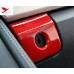 Free Shipping ABS Interior Storage Box Handle Cover Trim 1pcs For Ford Mustang 2015 - 2019