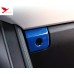 Free Shipping ABS Interior Storage Box Handle Cover Trim 1pcs For Ford Mustang 2015 - 2019