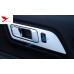 ABS Inner Interior Door Handle Bowl Cover Trim 2pcs For Ford Mustang 2015 - 2019