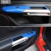 Free Shipping ABS Interior Door Cover Armrest Trim 2pcs For Ford Mustang 2015 - 2019