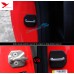 Free Shipping Door Lock Protector Cover buckle decoration 2pcs For Ford Mustang 2015-2019