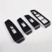 Free Shipping ABS Carbon Style Decoration Accessories Car Interior Gear Cover Trims For Honda Accord 8Th 2008-2012