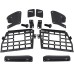 Free Shipping Black Style Side Hanging Boards / Middle Shelf Kit For Isuzu MU-X 2013-2019