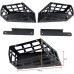 Free Shipping Black Style Storage Panel Shelf Middle Shelf Kit For Jeep Wrangler (JL) 4dr 2018-2022 (NOT Fit with Subwoofer)