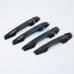 LHD Carbon Style Smart Front Side Door Handle Cover Trim 4pcs For Eclipse Cross 2017-2018