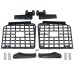 Free Shipping Black Style Side Hanging Boards / Middle Shelf Kit For Nissan Patrol Y62 10-19