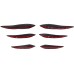 Free Shipping Front Bumper Fog Light Side Strip Cover Molding Trim ABS Carbon Style 6pcs For Subaru WRX STI 2015-2021 