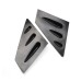 Free Shipping ABS Window Scoop Louvers Cover 2pcs For Subaru WRX STi 2015-2021