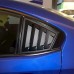 Free Shipping ABS Rear Window Scoop Louvers Cover 2pcs For Subaru WRX STi 2015-2021