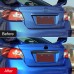 Free Shipping ABS Carbon Style Rear Trunk Lid Decoration Trim For Subaru WRX STI 2015-2021