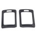 Free Shipping ABS Carbon Style Dashboard Console Side A/C Air Vent Cover Trim 2pcs For Subaru WRX STi 2015-2021