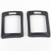 Free Shipping ABS Carbon Style Dashboard Console Side A/C Air Vent Cover Trim 2pcs For Subaru WRX STi 2015-2021