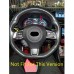 Free Shipping ABS Carbon Style Interior Steering Wheel Cover Trim 3pcs For Subaru WRX STi 2016-2019(NOT Fit Turbo CVT)