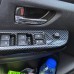 Free Shipping ABS Carbon Style Interior Window Switch Regular Cover Trim 4pcs For Subaru WRX STi 2015-2021