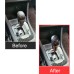 Free shipping Gear Shift Knob Cover Car Interior Decoration 2pcs For Subaru WRX STI 2015-2021