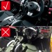 Free Shipping ABS Carbon Style Interior Gear Shift Box Panel Cover Trim For Subaru WRX / WRX STI AT 2015-2021