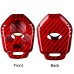 Free shipping Carbon Fiber Car Key Holder Cover Case Shell Chain For Subaru WRX STI 2015-2021