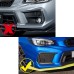 Free Shipping LED Driving Front Fog Light DRL Daytime Running Lights Lamp Kits Replacements For Subaru WRX STI 2018-2021 (Only Fit STI Version)