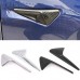 Free Shipping Car Side Wing Fender Air Guide Vents Frame Trim 2pcs For Tesla Model 3 2018-2022