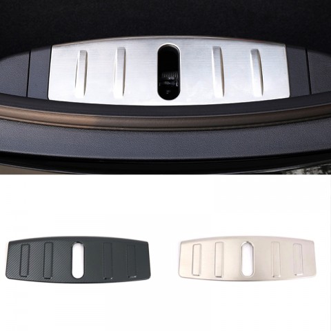 Free Shipping Stainless Front Engine Interior Bumper Cover Trim For Tesla Model 3 2018-2022