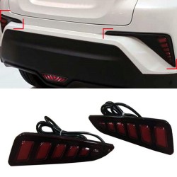 Free shipping Led Rear Tail Fog Light Lamp for Toyota C-HR CHR 2016 2017 2018 2019