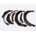 Free Shipping High Quality Glossy / Matte Unpainted Black Fender Flares Wheel Arch 6pcs For Toyota C-HR CHR 2016-2021