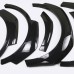 Free Shipping High Quality Glossy / Matte Unpainted Black Fender Flares Wheel Arch 6pcs For Toyota C-HR CHR 2016-2021