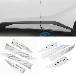 Free Shipping ABS Side Door Body Molding Cover Trim 4pcs For Toyota C-HR CHR 2016-2021