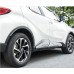 Free Shipping ABS Side Door Body Molding Cover Trim 4pcs For Toyota C-HR CHR 2016-2021