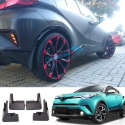 Free Shipping Splash Guards Mud Flaps Mud Guards 4pcs For Toyota C-HR CHR 2016-2019