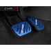 Free Shipping 2pcs Aluminum Fuel Gas Brake Footrest Pedal Cover For Toyota C-HR CHR 2016-2021