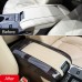 Free Shipping Interior ABS Wood Grain Central Control Storage Box Cover Trim For Toyota Highlander 2020-2023