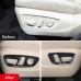 Free Shipping Wood Grain Interior Car Seat Adjustment Panel Cover Trim For Toyota Highlander 2020-2023