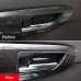 Free Shipping Interior ABS Wood Grain Door Handle Bowl Cover For Toyota Highlander 2020-2023