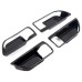 Free Shipping Interior ABS Wood Grain Door Handle Bowl Cover For Toyota Highlander 2020-2023