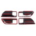 Free Shipping Interior ABS Wood Grain Door Handle Bowl Cover For Toyota Highlander 2020-2023