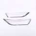 Free Shipping ABS Front Head Light Lamp Cover Trim For Toyota RAV4 2019 2020 2021 2022 2023