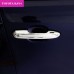 Free Shipping ABS Chrome Door Handle Cover Trim For Toyota RAV4 2019 2020 2021 2022 2023 / Highlander 2020-2023