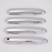 Free Shipping ABS Chrome Door Handle Cover Trim For Toyota RAV4 2019 2020 2021 2022 2023 / Highlander 2020-2023